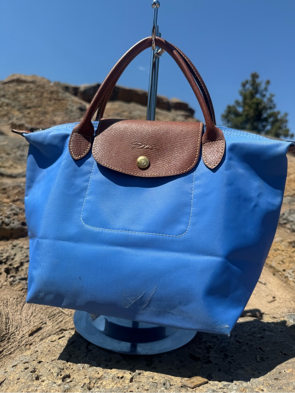 Longchamp Le Pliage Original Small Top Handle bag EUC ✅AUTHENTIC✅